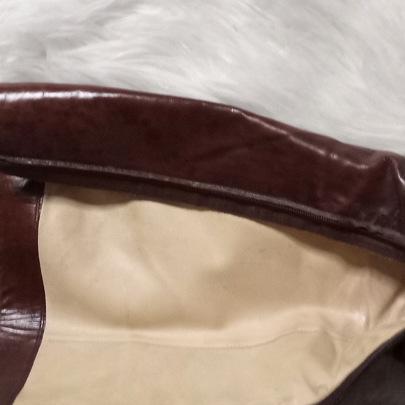 Salvatore Ferragamo sz 6B brow knee high inner zip boots. - Picture 6 of 14